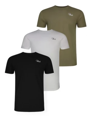 Foto van product SikSilk Shirt olijfgroen / zwart / wit