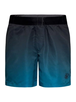 Foto van product SikSilk Zwemshorts cyaan blauw / zwart