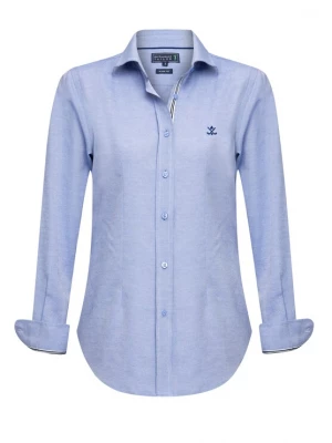 Foto van product Sir Raymond Tailor Blouse 'Lolas' lichtblauw
