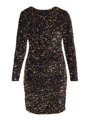 Foto van product SISTERS POINT Cocktailjurk 'GIGI' goud / zwart