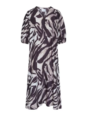 Foto van product SISTERS POINT Jurk 'VENTIA' aubergine / sering / wolwit