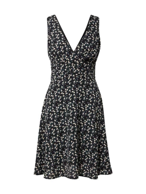 Foto van product SISTERS POINT Zomerjurk 'GABBI' goudgeel / petrol / zwart / wit