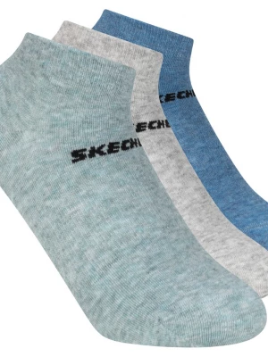 Foto van product Skechers 3 Pack Boys' Low Cut Cottonsokken CM Blauw, Maat Medium