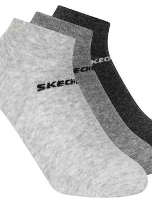 Foto van product Skechers 3 Pack Boys' Low Cut Cottonsokken CM Grijs, Maat Medium