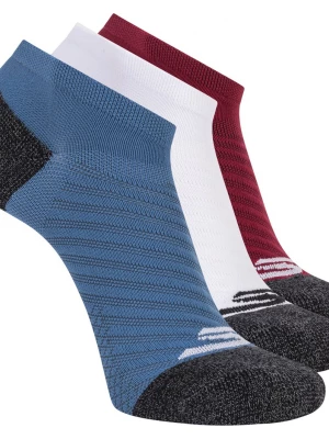 Foto van product Skechers 3 Pack heren's Terry Low Cutsokken CM Poseidon, Maat Large