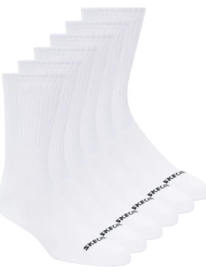 Foto van product Skechers 6 Pack Large Core Crewsokken CM Wit