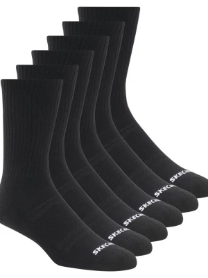 Foto van product Skechers 6 Pack Large Core Crewsokken CM Zwart