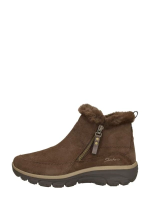 Foto van product SKECHERS Boots 'Relaxed Fit: Easy Going - Cool Zip!' donkerbruin