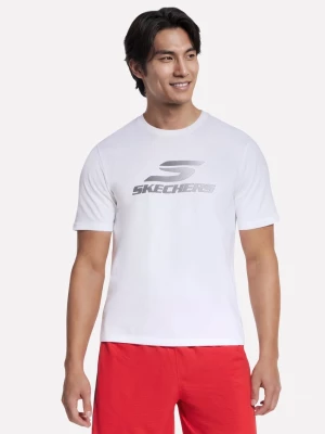 Foto van product Skechers Brand T-shirt CM Wit, Maat Small