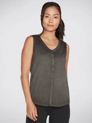 Foto van product Skechers Diamond Wash Hatha V-neck Tank Top CM Zwart