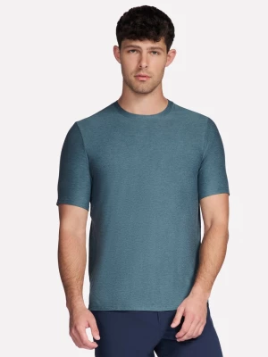 Foto van product Skechers GO DRI All Day T-shirt CM Marine / Grijs, Maat Small