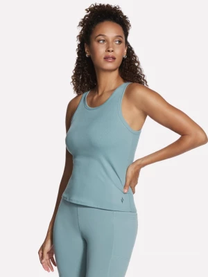 Foto van product Skechers GO WALK Luxe Rib Tank Top CM Licht Grijs / Turkoois
