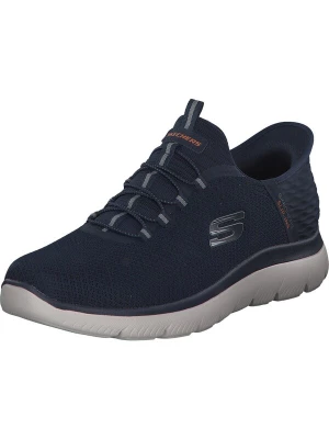 Foto van product SKECHERS Huisschoen navy / lichtgrijs / oranje