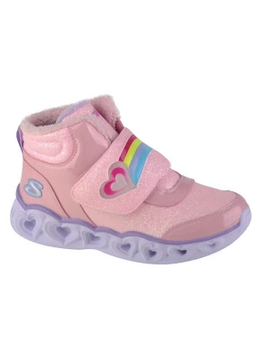 Foto van product SKECHERS Laarzen 'Skechers Heart Lights - Brilliant Rainbow' pink