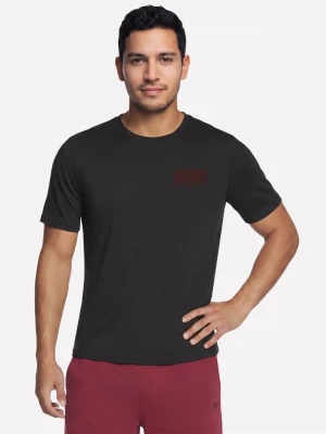 Foto van product Skechers Letterman T-shirt CM Zwart, Maat Small