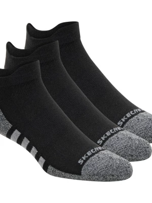 Foto van product Skechers Lowcut Heel Tab Worksokken - 3 Pack CM Zwart, Maat Large