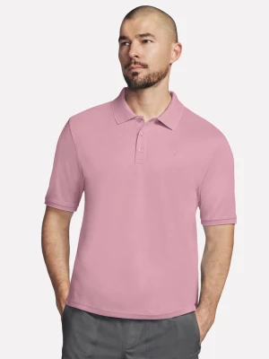 Foto van product Skechers Off Duty Polo T-shirt CM Grijs / Roze, Maat Small