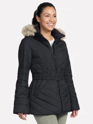 Foto van product Skechers On-The-GO GO SHIELD Cozy Fit Belted Parka CM Zwart