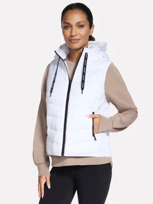 Foto van product Skechers Performance Elite Cozy Fit Hooded Vest CM Wit