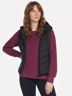 Foto van product Skechers Performance Elite Cozy Fit Hooded Vest CM Zwart