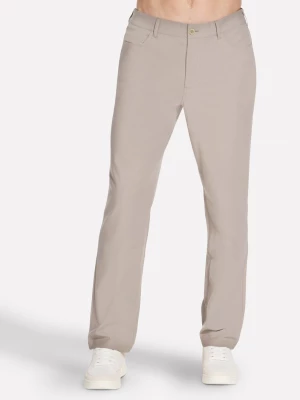 Foto van product Skechers Premium 5 Pocket broek Classic CM Licht Grijs / Koraal, Maat Small