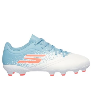 Foto van product Skechers Razor 1.5 Jr Youth FG Shoes CM Wit / Turkoois