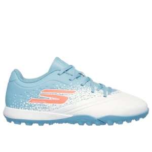 Foto van product Skechers Razor 1.5 Jr Youth TF Shoes CM Wit / Turkoois