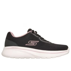 Foto van product Skechers Relaxed Fit: GO WALK Arch Fit N-Joy - Ellie Sneaker CM Zwart / Roze, Vegan, Mag in de wasmachine