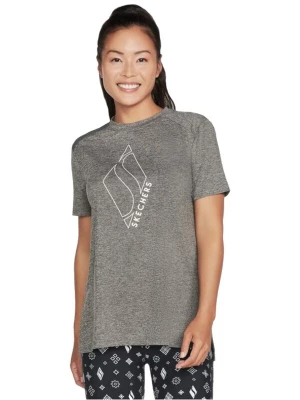 Foto van product SKECHERS Shirt 'Skechers Diamond Blissful Tee' grijs