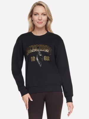 Foto van product Skechers Signature Diamond Crew Top CM Zwart