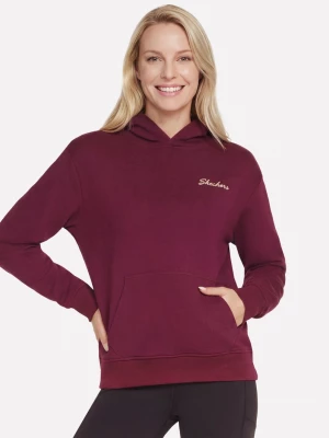 Foto van product Skechers Signature hoodie CM Bourgondië / Roze
