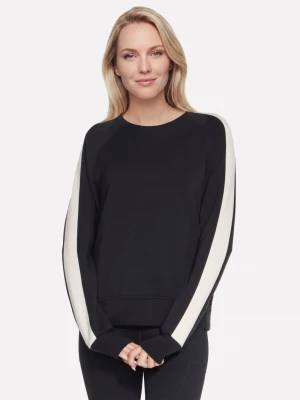 Foto van product Skechers Skechluxe Elevate Blocked Crewneck Top CM Zwart