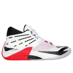 Foto van product Skechers SKX REIGN Sneaker CM Wit / Rood / Zwart, Vegan, Hyper Burst
