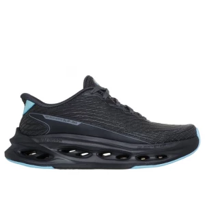 Foto van product Skechers Slip-ins: Max Cushioning Glide-Step - Sapphire Sneaker CM Zwart / Blauw, Mag in de wasmachine