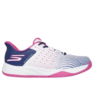 Foto van product Skechers Slip-ins Relaxed Fit: Viper Court Reload Sneaker CM Wit / Marine, Vegan, Mag in de wasmachine, Arch Fit