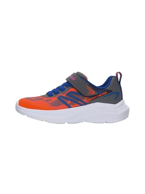 Foto van product SKECHERS Sneakers 'Microspec Velocity' blauw / donkerblauw / grijs / oranje