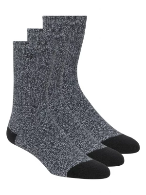 Foto van product Skechers Super Soft Laars Crewsokken - 3 Pack CM Zwart, Maat Medium