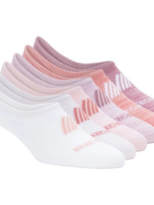 Foto van product Skechers Super Soft No Show Linersokken - 6 Pack CM Roze, Maat Medium