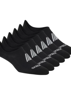 Foto van product Skechers Super Soft No Show Linersokken - 6 Pack CM Zwart, Maat Medium