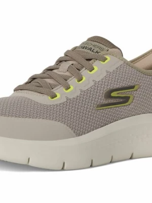 Foto van product SKECHERS Veterschoen greige / neongroen