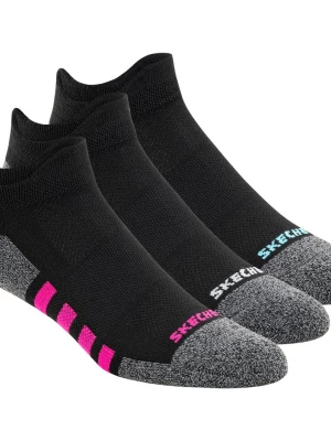 Foto van product Skechers Work: Lowcut Heel Tabsokken - 3 Pack CM Zwart, Maat Medium