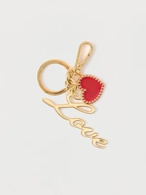 Foto van product Sleutelhanger LOVE MOSCHINO goudkleurig