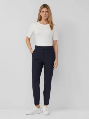 Foto van product Slim-fit broek met taps toelopende pijpen en elastische tailleband s.Oliver blauw