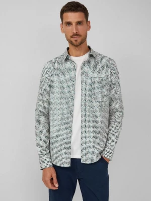 Foto van product Slim fit: gedessineerd overhemd van stretchkatoen s.Oliver grijs