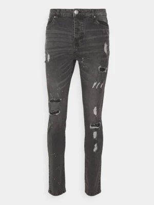 Foto van product Slim fit jeans Brave Soul grijs gemêleerd