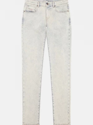 Foto van product Slim fit jeans Diesel beżowy