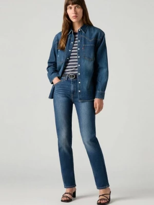 Foto van product Slim fit jeans Levi's donkerblauw