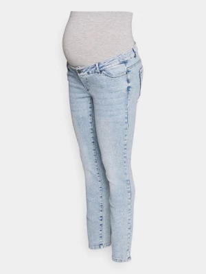 Foto van product Slim fit jeans Mamalicious lichtblauw denim