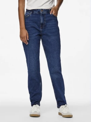 Foto van product Slim fit jeans Pieces donkerblauw denim