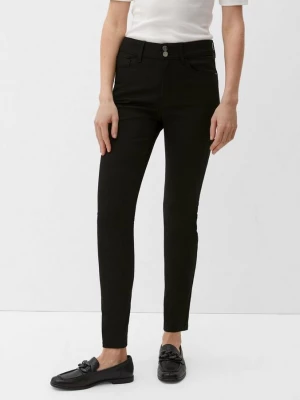 Foto van product Slim fit: katoenen satijnen broek s.Oliver zwart